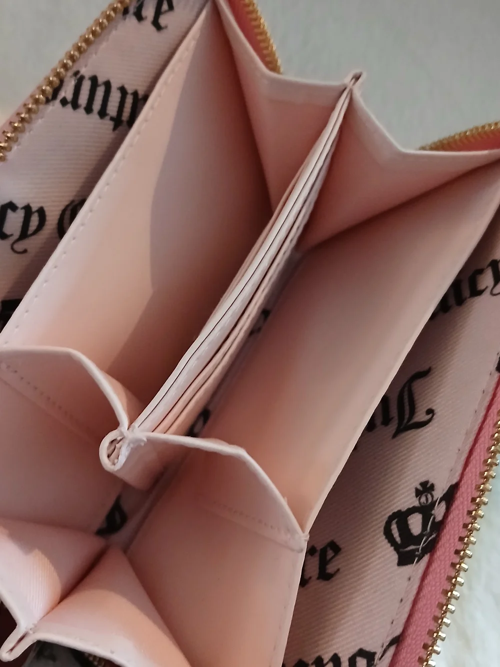 Juicy Couture Yellow Iris Retro Strawberry Zip Around Bifold Wallet - NWT!